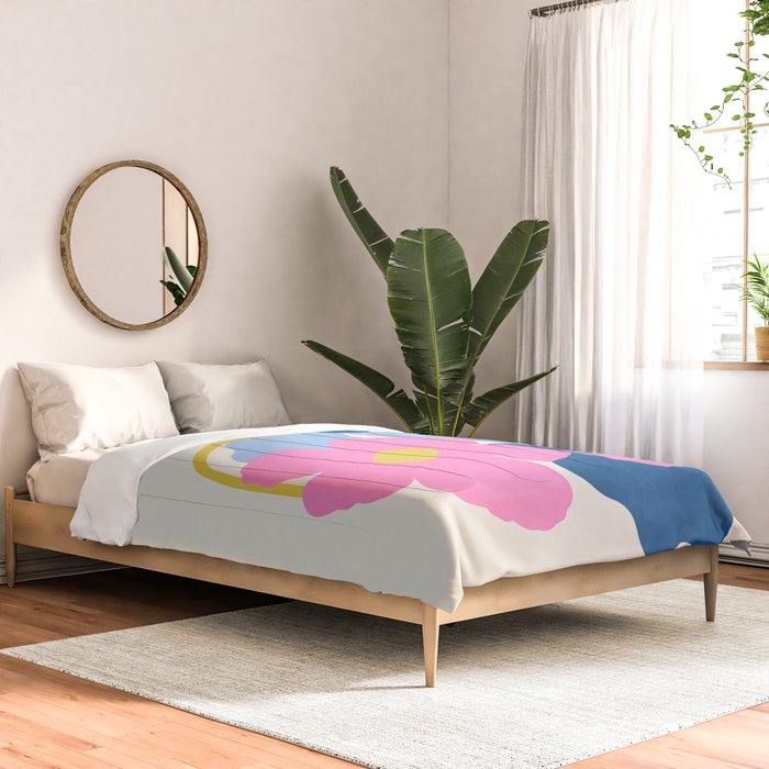 Paper Blooms - tropical Comforter Gallery Image 2
