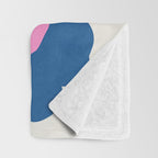 Paper Blooms - tropical Throw Blanket Gallery Image 3