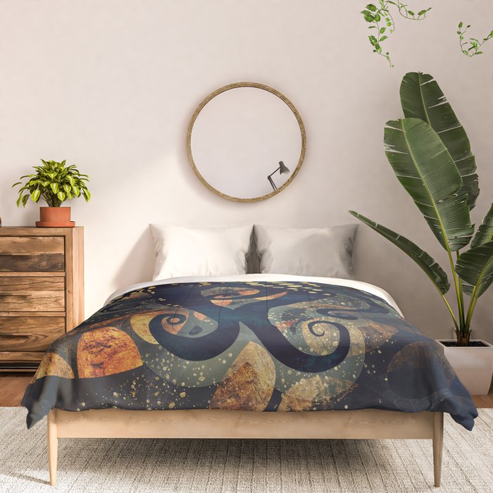 Metallic Ocean Comforter Gallery Image 3