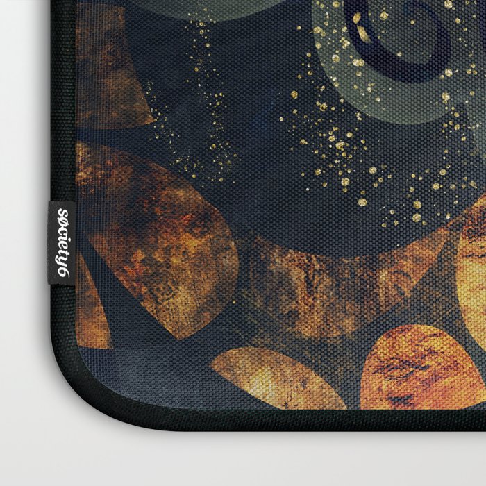 Metallic Ocean Laptop Sleeve Gallery Image 3