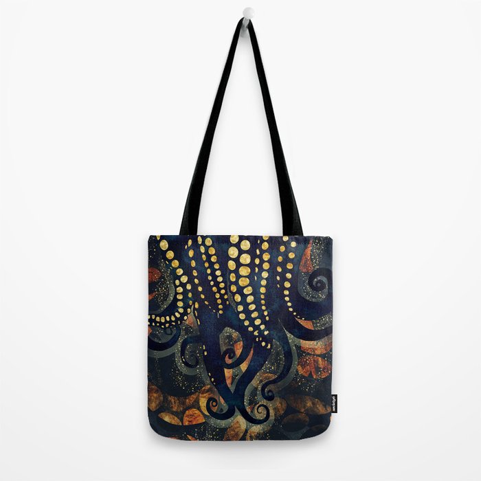 Metallic Ocean Tote Bag Gallery Image 2