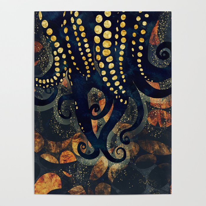 Metallic Ocean Poster Gallery Image 4