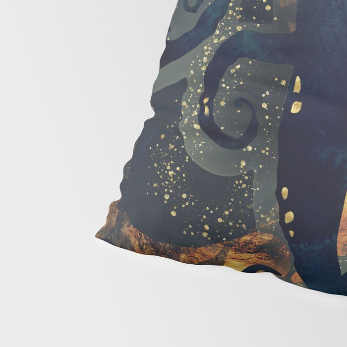 Metallic Ocean Pillow Sham Gallery Image 4