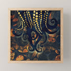 Metallic Ocean Mini Art Print Gallery Image 1