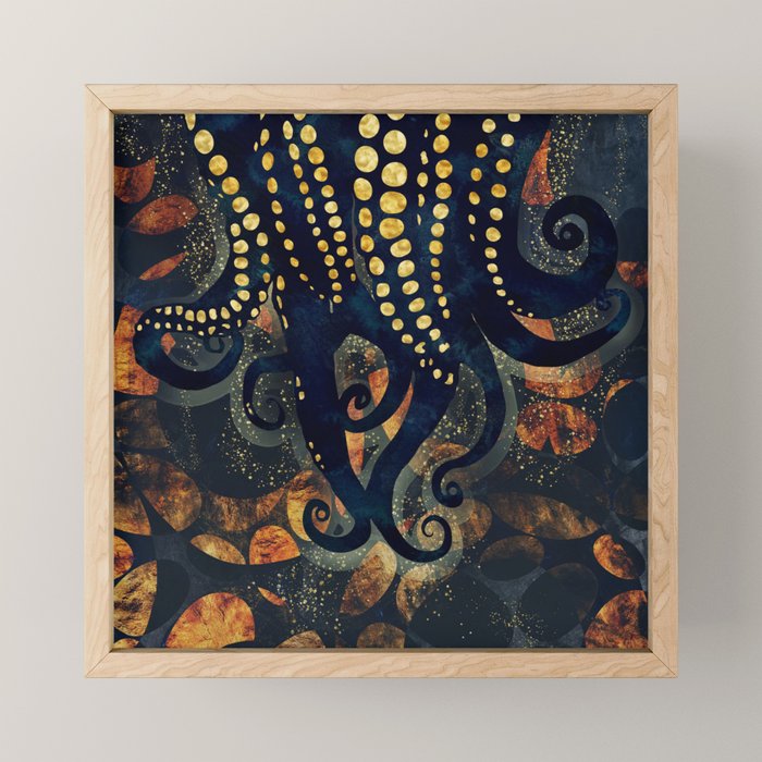 Metallic Ocean Mini Art Print Gallery Image 1