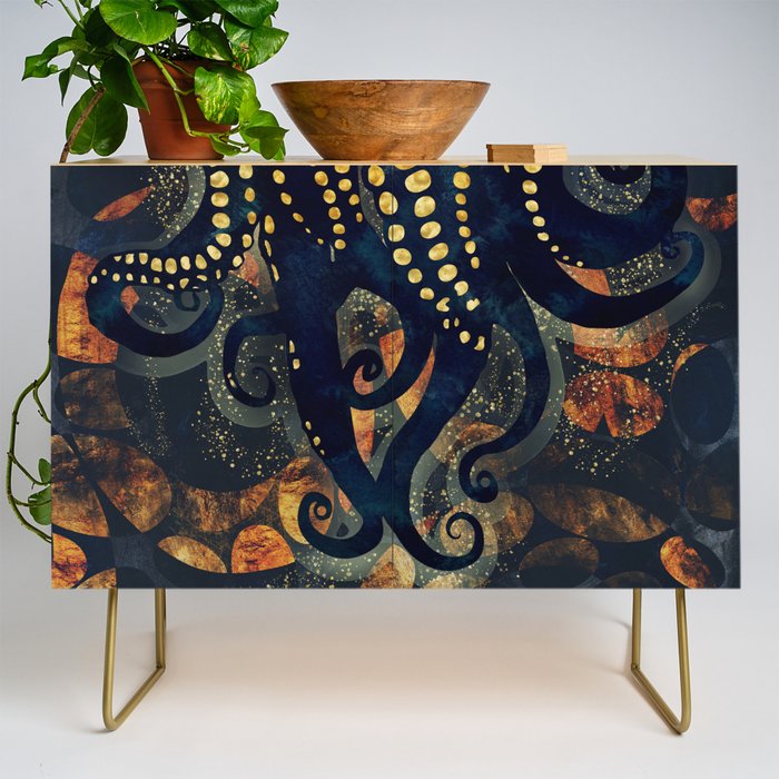 Metallic Ocean Credenza Gallery Image 1