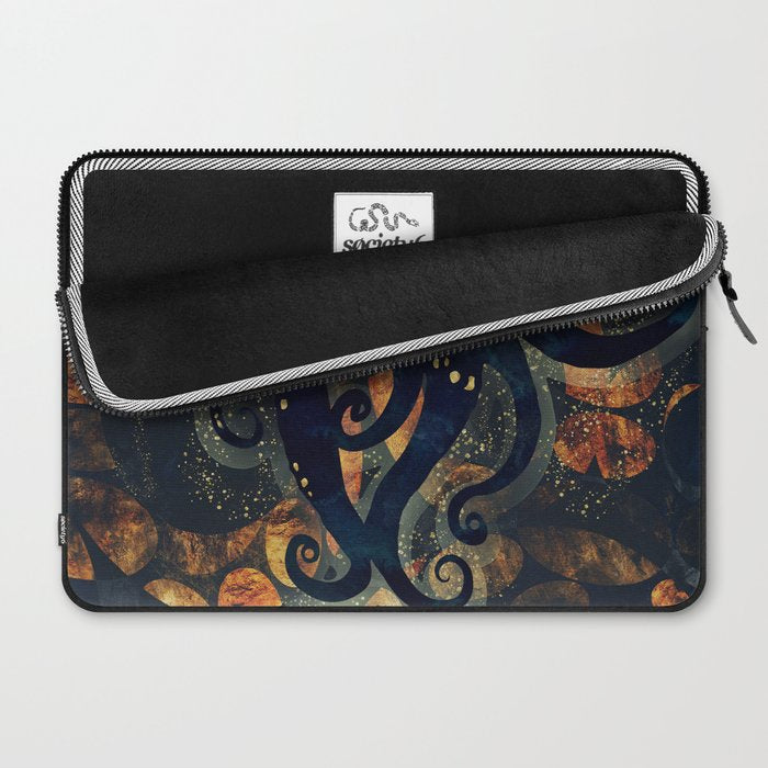 Metallic Ocean Laptop Sleeve Gallery Image 2