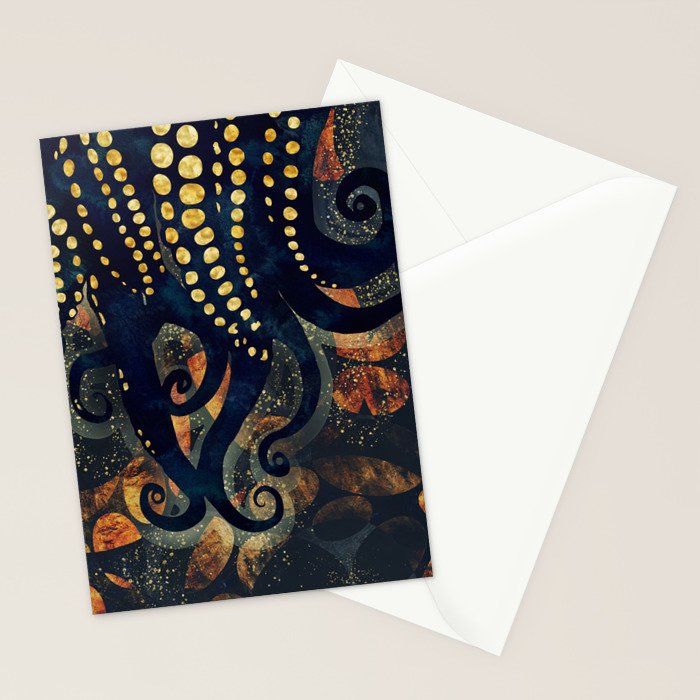 Metallic Ocean Stationery Card Gallery Image 2