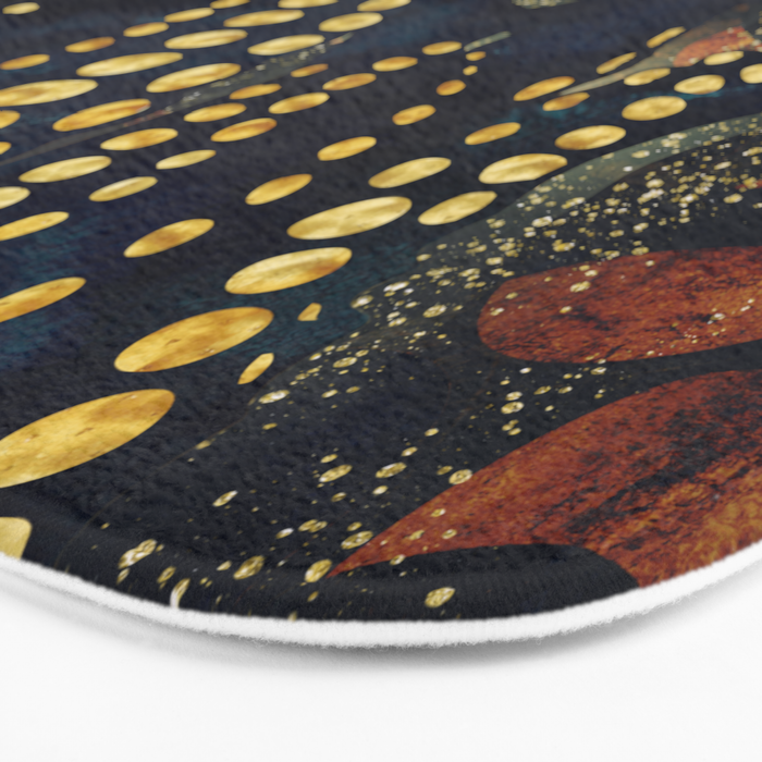 Metallic Ocean Bath Mat Gallery Image 3