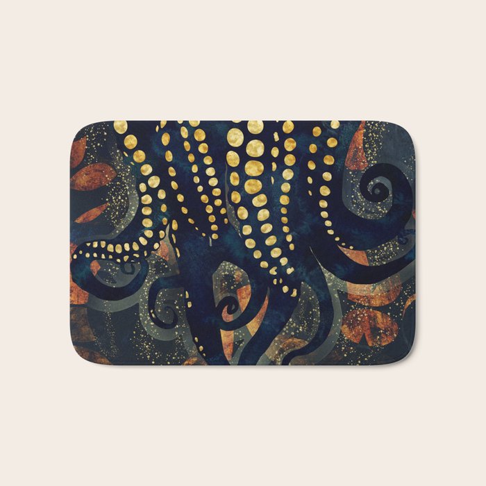 Metallic Ocean Bath Mat Gallery Image 1