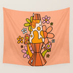 Leo Lava Lamp Wall Tapestry Gallery Image 4