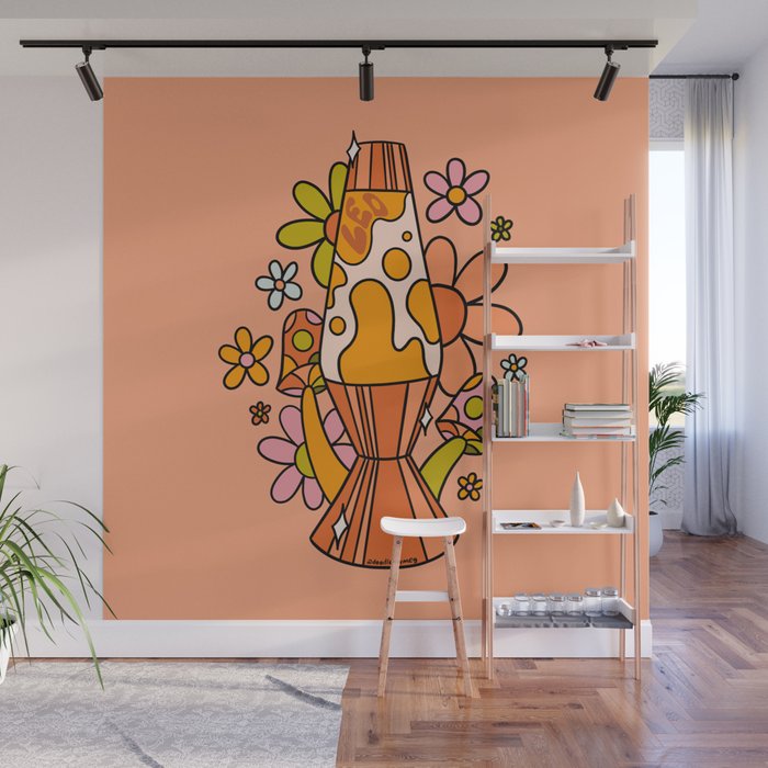 Leo Lava Lamp Wall Mural Gallery Image 1