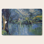 Paul Cezanne "The Lac d'Annecy", 1896 Cutting Board Gallery Image 1