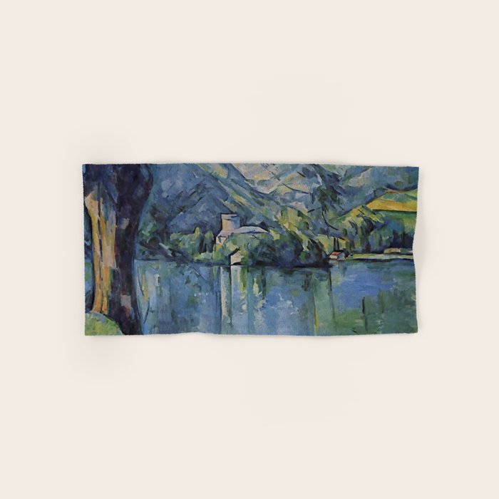 Paul Cezanne "The Lac d'Annecy", 1896 Bath Towel Gallery Image 1