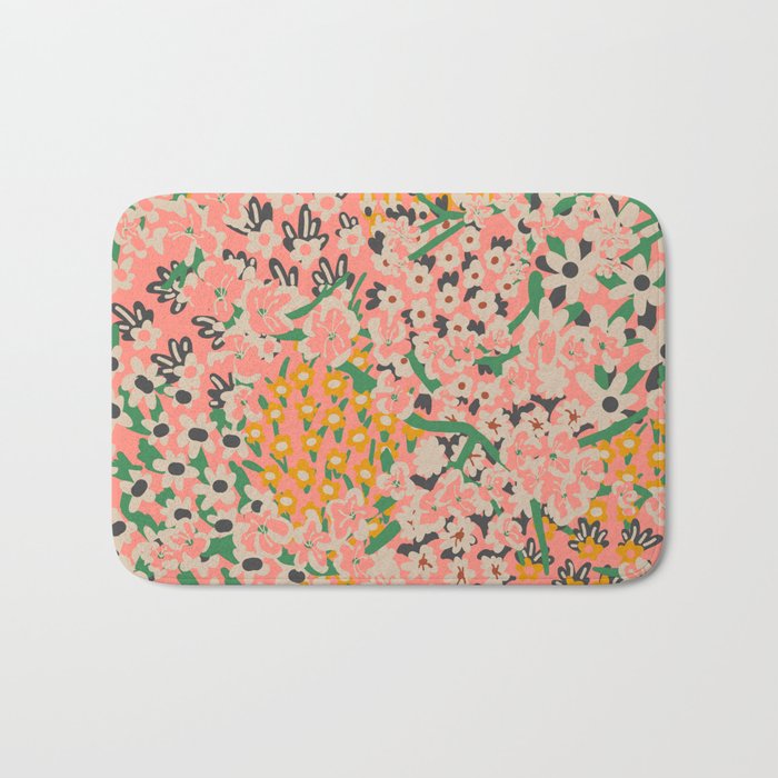 BENGAL MAYA FLORAL Bath Mat Gallery Image 1