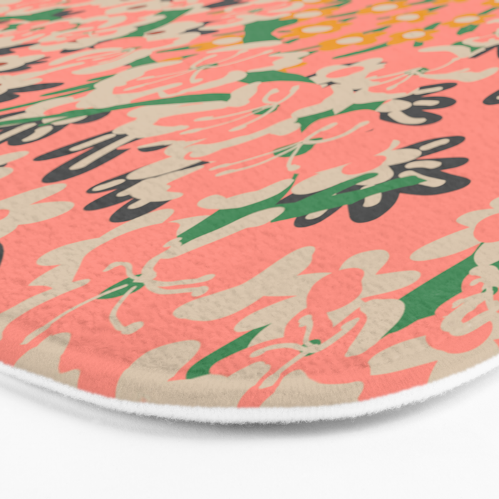 BENGAL MAYA FLORAL Bath Mat Gallery Image 3
