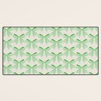 Elegant Light Green Bow Pattern A Classic and Stylish Design for Any Occasion Desk Mat Gallery Image 3
