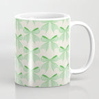 Elegant Light Green Bow Pattern A Classic and Stylish Design for Any Occasion Coffee Mug Gallery Image 1