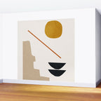 abstract minimal 6 Wall Mural Gallery Image 2