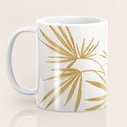 Metallic Gold Fan Palm Coffee Mug Gallery Image 3