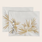 Metallic Gold Fan Palm Placemat Gallery Image 1