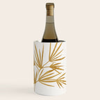 Metallic Gold Fan Palm Wine Chiller Gallery Image 3