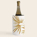 Metallic Gold Fan Palm Wine Chiller Gallery Image 2