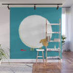 Fluffy Sheep Wall Mural Gallery Image 1