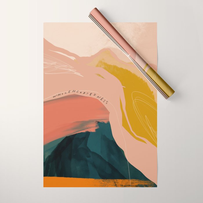"Wholeheartedness" Wrapping Paper Gallery Image 1