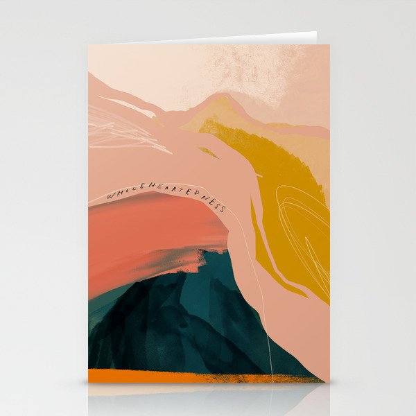 "Wholeheartedness" Stationery Card Gallery Image 1