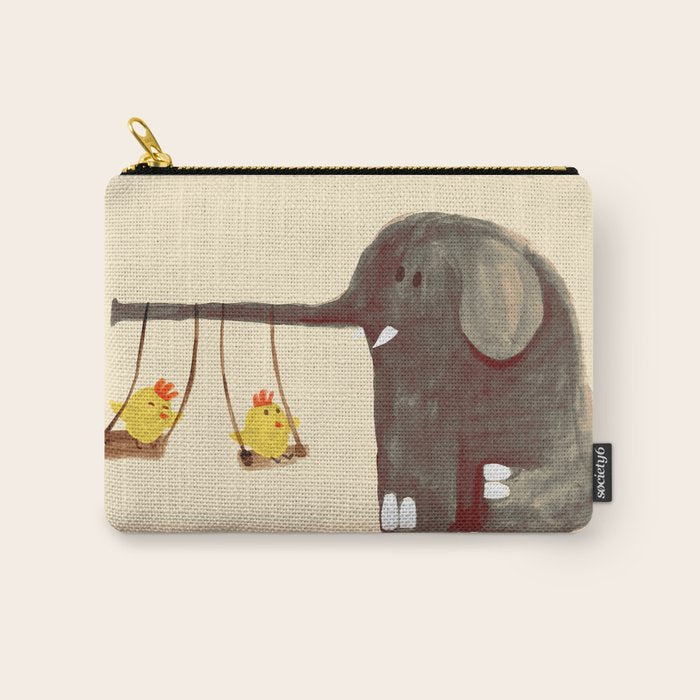 Elephant Swing Carry All Pouch Gallery Image 1