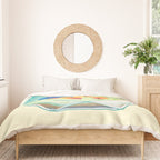 Ocean terrarium - Boxer crab, hermit crab Duvet Cover Gallery Image 3