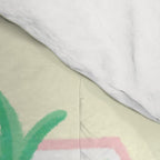 Ocean terrarium - Boxer crab, hermit crab Comforter Gallery Image 4