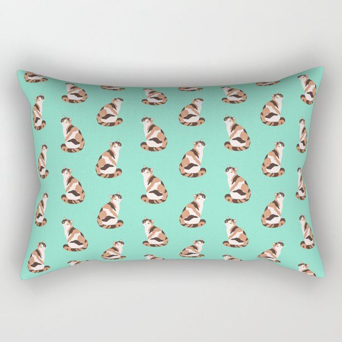 Spotted Cat Rectangular Pillow Gallery Image 2