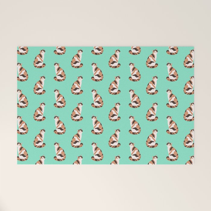 Spotted Cat Welcome Mat Gallery Image 1