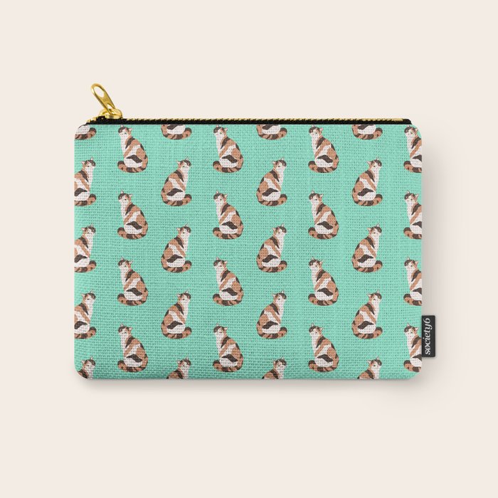 Spotted Cat Carry All Pouch Gallery Image 1