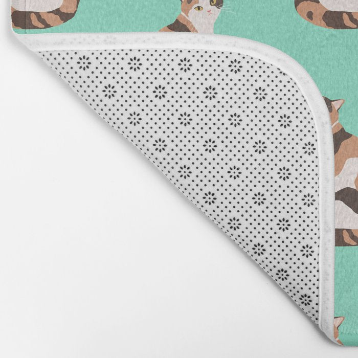 Spotted Cat Bath Mat Gallery Image 2