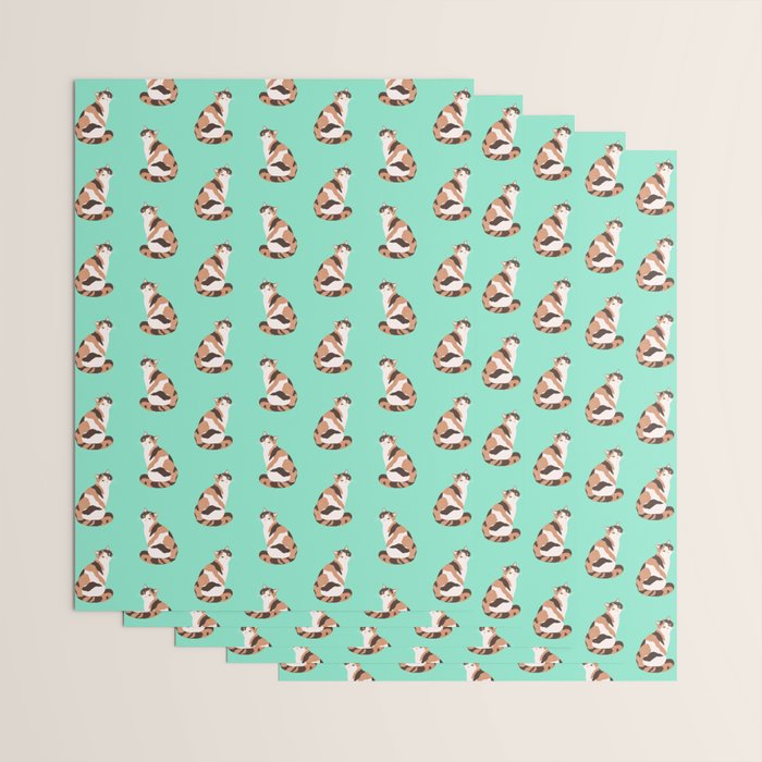 Spotted Cat Wrapping Paper Gallery Image 3