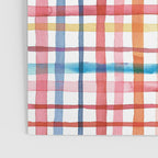  Holiday 2025 Cheerful Plaid Watercolor Gingham Poster Gallery Image 3