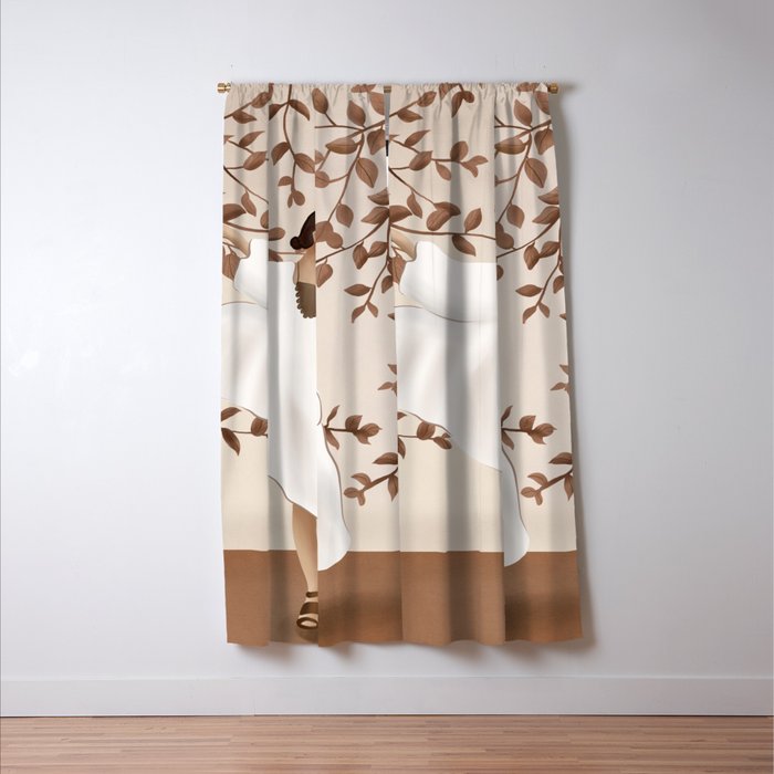 Soft Summer Breeze Window Curtain Gallery Image 3
