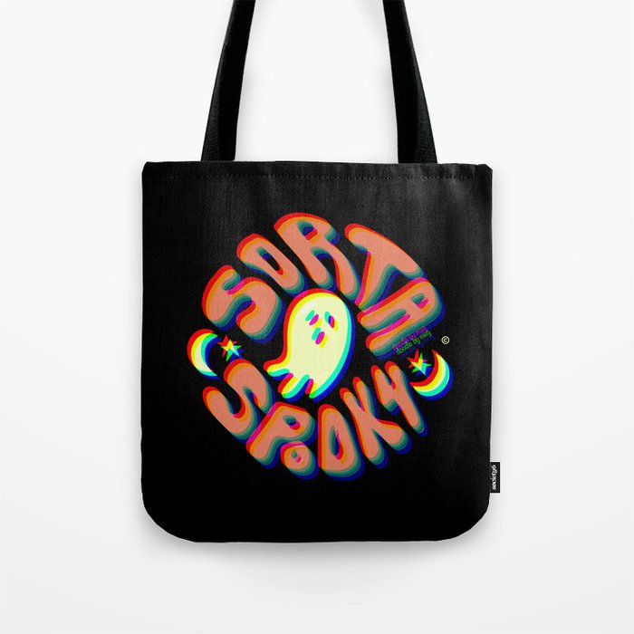 Sorta Spooky © 3D Tote Bag Gallery Image 1