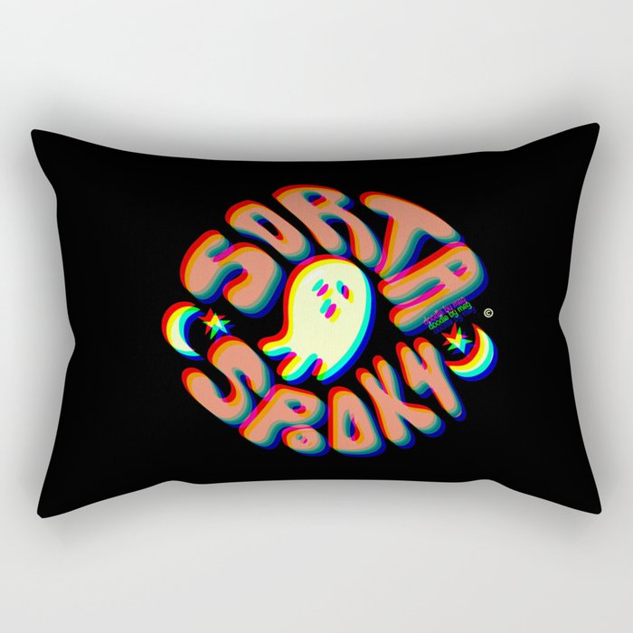 Sorta Spooky © 3D Rectangular Pillow Gallery Image 2