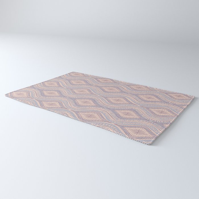 Hand-drawn Symmetrical Pattern #1 Rug Gallery Image 3