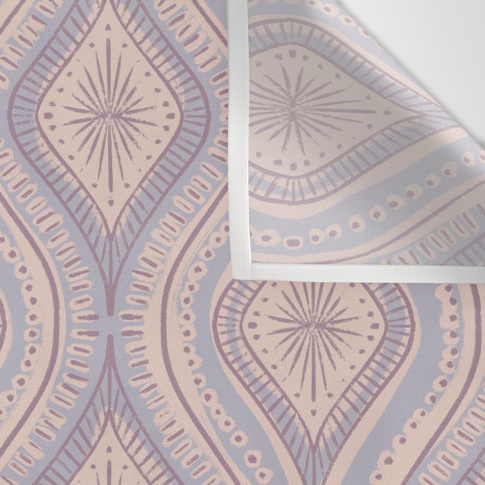 Hand-drawn Symmetrical Pattern #1 Wall Tapestry Gallery Image 3