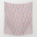 Hand-drawn Symmetrical Pattern #1 Wall Tapestry Gallery Image 4