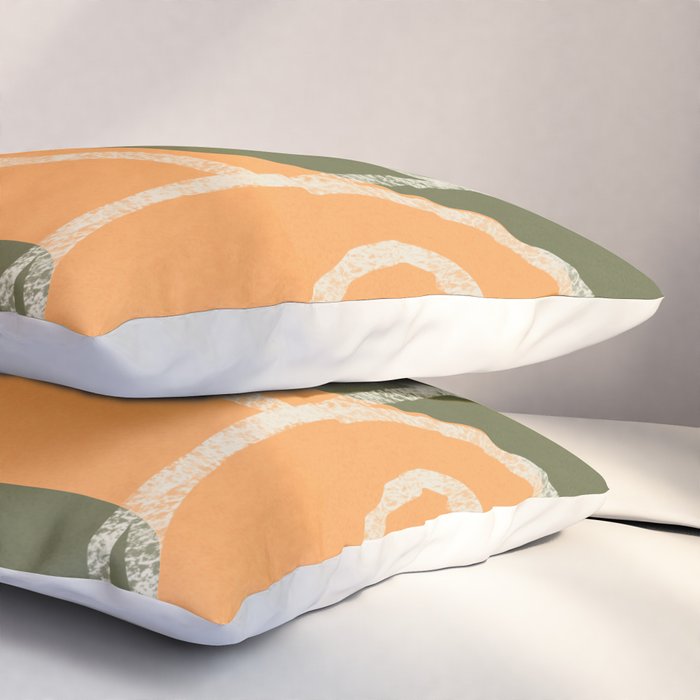 Organic Minimalist Layers 7 Pillow Sham Gallery Image 3