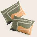 Organic Minimalist Layers 7 Pillow Sham Gallery Image 3