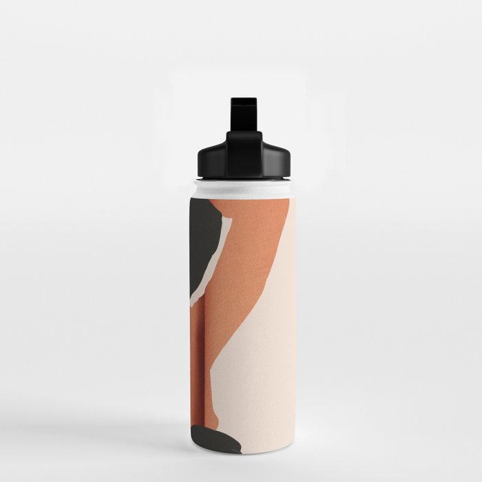 Abstract Art /Minimal Girl  5 Water Bottle Gallery Image 2