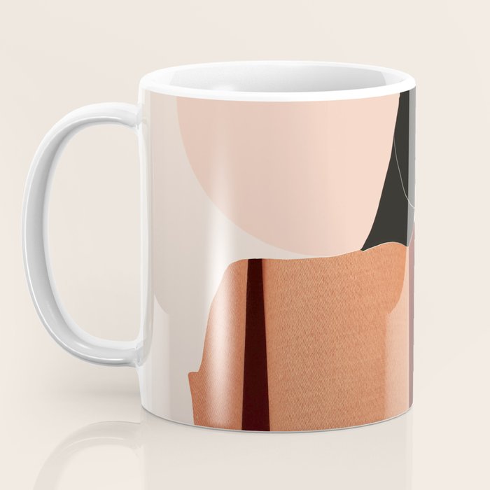 Abstract Art /Minimal Girl  5 Coffee Mug Gallery Image 3