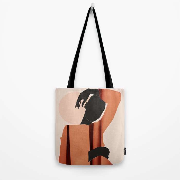 Abstract Art /Minimal Girl  5 Tote Bag Gallery Image 2